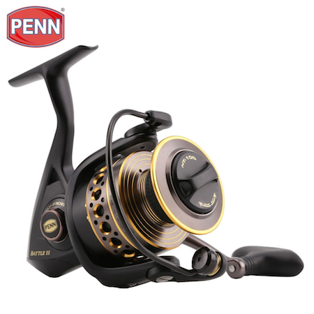 Penn spinning reel for tarpon fishing in Florida, Texas, Georgia.