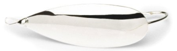 Johnson's silver spoon - weedless. Ideal for redfish fishing from shore, small boat, pier, or wade-fishing.