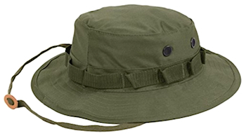 Boonie cap color choices - green and many others.