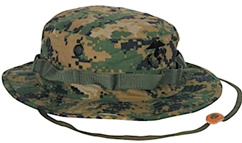 Boonie cap - green color.