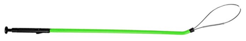 Spiny lobster snare tool for easily grabbing lobsters' tails from behind them.