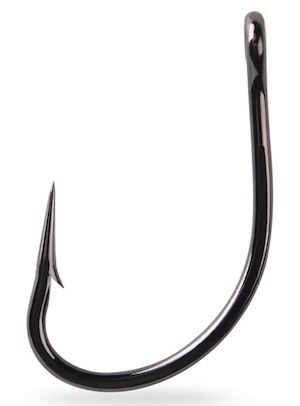 Dark silver Mustad Ultra Point hook for sheepshead fish in Florida.