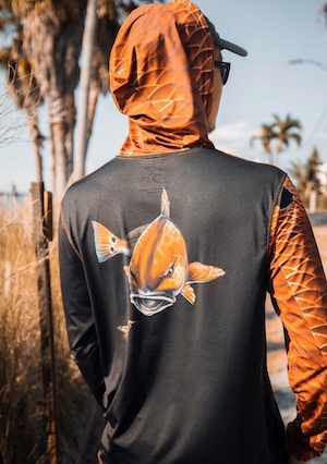 The right fishing jersely has a sunblock rating of 50+ SPF and long sleeves and a hood, ideally. Like this one.