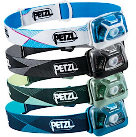 Fishing headlamps by Petzl. Tikka model. 300 lm.