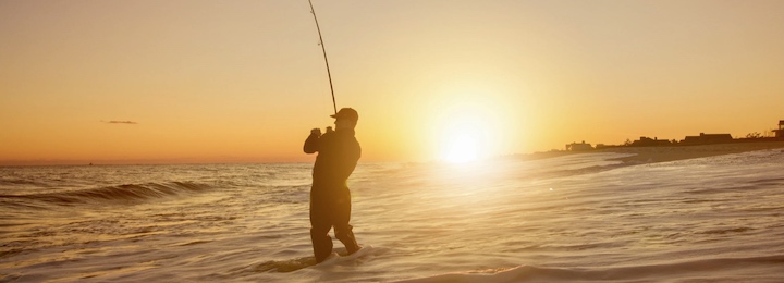 Wade-fishing in Florida can give a person hypothermia.
