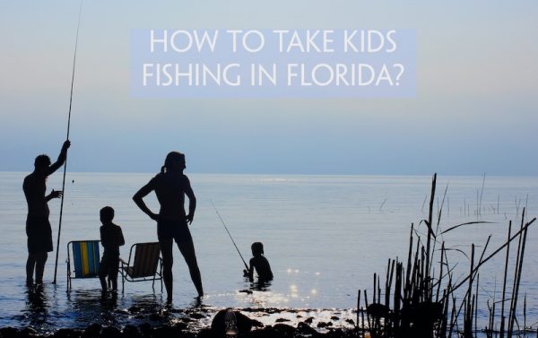 Florida family fishing with kids.