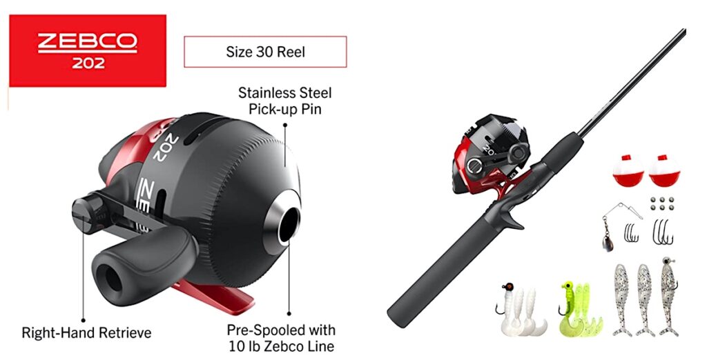 Kids' fishing kit for Florida freshwater fishing for small fish like crappie, sunfish, and other panfish.