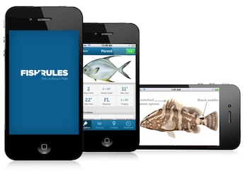 The Fish Rules app has fish identification help and rules and laws for southern United States.