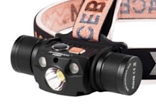 Acebeam H30 fishing headlamp.