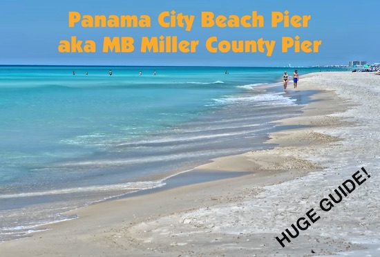 MB Miller County Fishing Pier in Panama City Beach, Florida.
