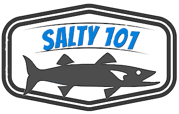 Logo for Salty101 Florida saltwater and freshwater fishing website.